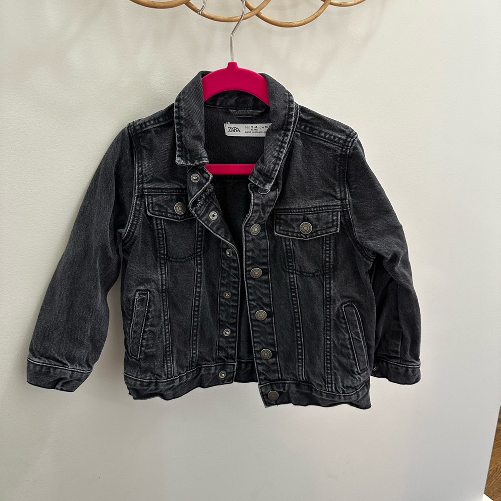 Zara Jean jacket| faded black| size 3/4